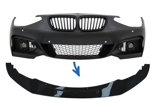 DOKŁADKA ZDERZAKA BMW 1 SERII F20 F21 11-14 2 SERII F22 F23 14+ M PAKIET