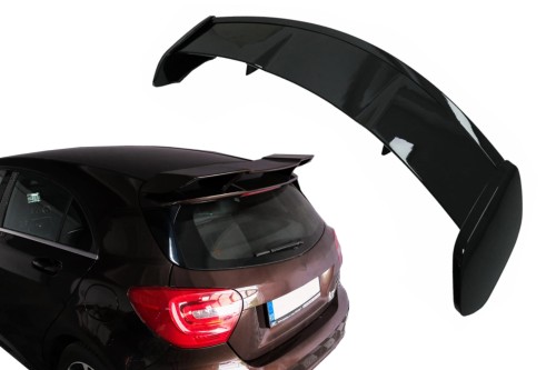 SPOILER DACHOWY MERCEDES A KLASA W176 (2012-2018) A45 DESIGN PIANO BLACK