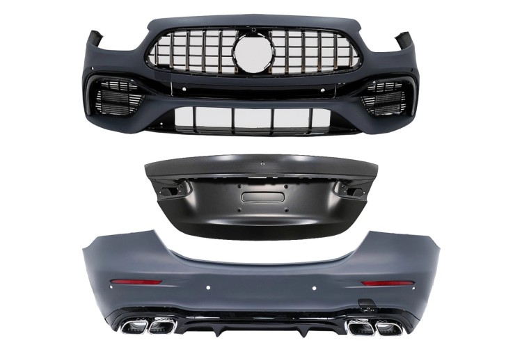 BODY KIT ZDERZAK KLAPA MERCEDES E KLASA W213 16-19 FACELIFT E63 AMG DESIGN