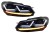 REFLEKTORY LAMPY PRZEDNIE LED VW GOLF 6 VI 08-12 ŚWIATŁA SKRĘTNE