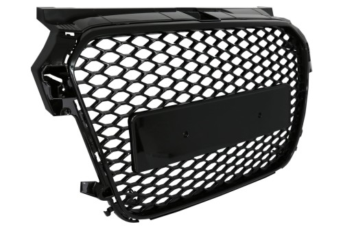 GRILL AUDI A1 8X PLASTER MIODU (2010-2014) RS1 DESIGN PIANO BLACK