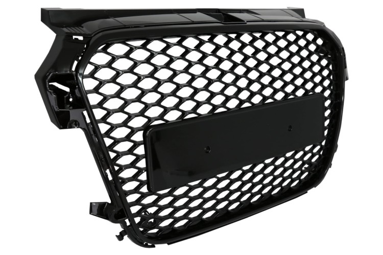 GRILL AUDI A1 8X PLASTER MIODU (2010-2014) RS1 DESIGN PIANO BLACK