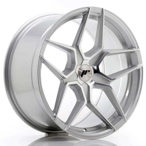 JR WHEELS JR34 19X9,5 ET20-40 5H BLANK SILVER MACHINED FACE