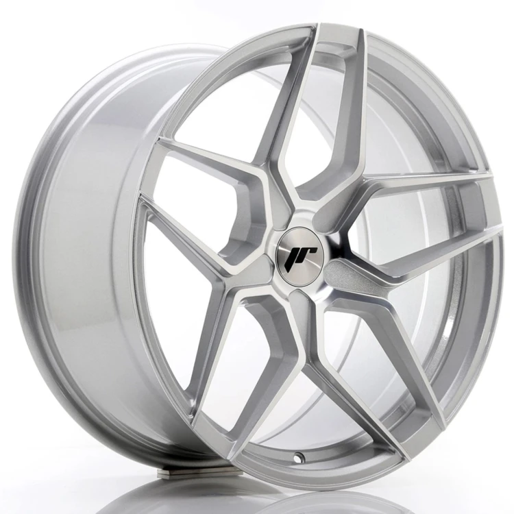 JR WHEELS JR34 19X9,5 ET20-40 5H BLANK SILVER MACHINED FACE
