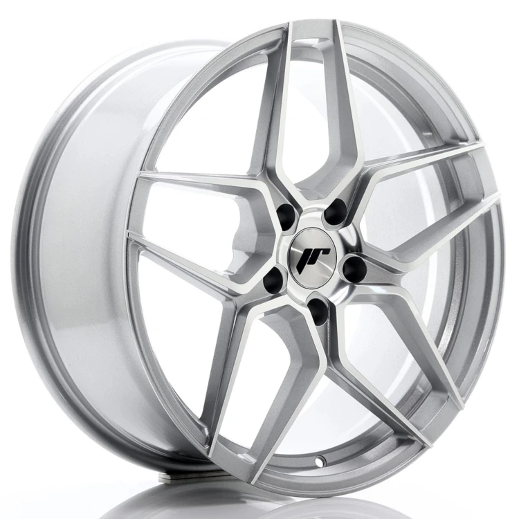 JR WHEELS JR34 19X8,5 ET35 5X120 SILVER MACHINED FACE