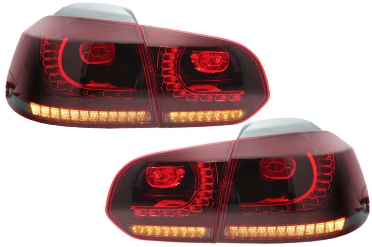 TYLNE LAMPY FULL LED VW GOLF 6 VI 08-13 R20 DESIGN