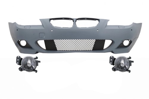 ZDERZAK PRZEDNI PDC BMW 5 SERII LCI E60 E61 07-10 M-PAKIET Z PDC 18MM