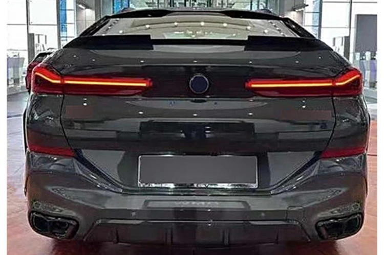 BODY KIT AERO DOKŁADKA BMW X6 G06 LCI M-TECH (2024-) DESIGN PIANO BLACK
