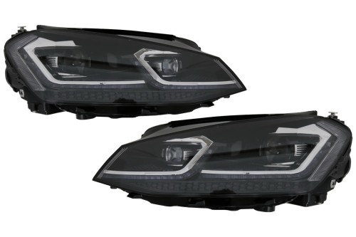 LEDOWE ŚWIATŁA DO JAZDY DZIENNEJ PASUJĄCE DO VW GOLF 7 VII (2012-2017) FACE