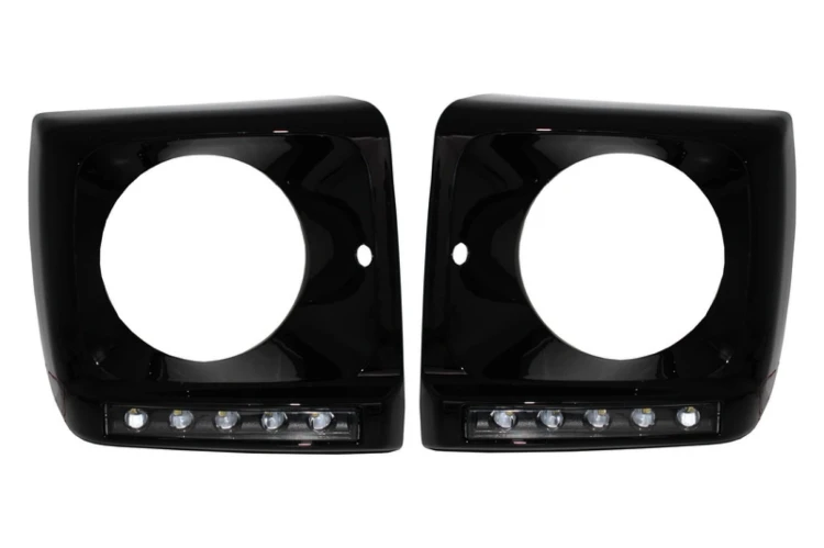 RAMKI REFLEKTORÓW LAMP LED DRL MERCEDES G-KLASA W463 (1989-2012) G63 DESIGN