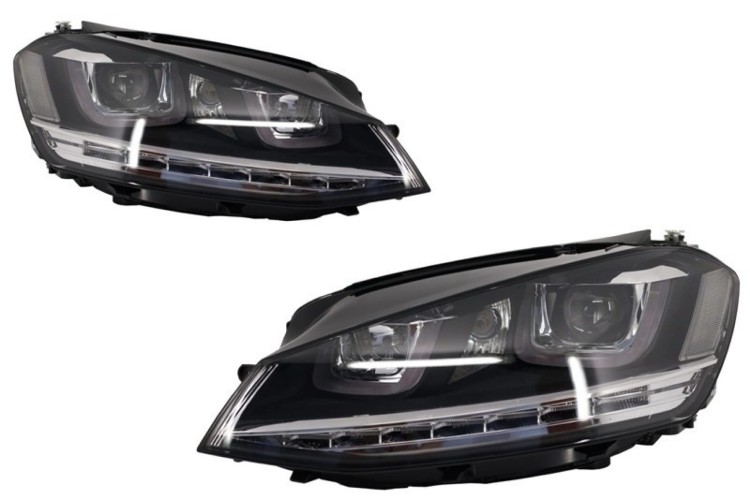 ŚWIATŁA LED DRL 3D Z FUNKCJĄ DYNAMICZNEGO KIERUNKOWSKAZU PASUJĄCE DO VW GOL
