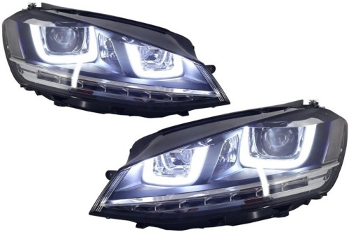 ŚWIATŁA LED DRL 3D Z FUNKCJĄ DYNAMICZNEGO KIERUNKOWSKAZU PASUJĄCE DO VW GOL