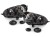 REFLEKTORY LAMPY PRZEDNIE VW GOLF V 5 (03-09) JETTA (03-09) GTI LOOK