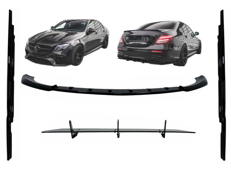 BODY KIT DOKŁADKA ZDERZAKA PROGÓW DYFUZOR MERCEDES E63 AMG W213 S213 16-19