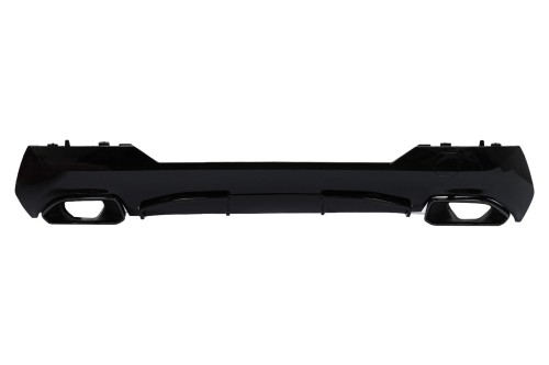 DYFUZOR KOŃCÓWKI BMW 4 SERII G22 G23 (2020+) M440I DESIGN CZARNY POŁYSK