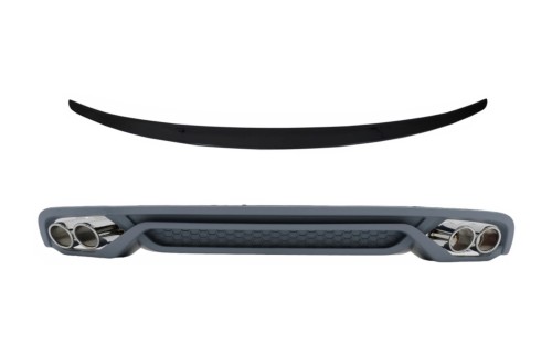 DYFUZOR SPOILER AUDI A4 B8 SEDAN FACELIFT (2012-2015) ABT LOOK