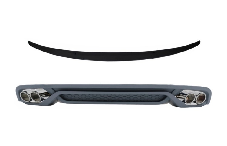 DYFUZOR SPOILER AUDI A4 B8 SEDAN FACELIFT (2012-2015) ABT LOOK