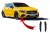 NAKŁADKI ZDERZAKA SPLITTERY AERO MERCEDES A KLASA W177 V177 (18-22) A35 AMG