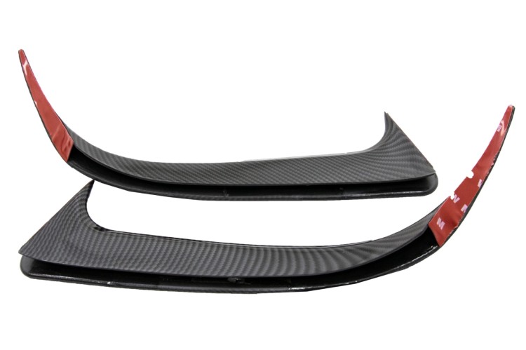 KSIĘŻYCE SPLITTERY TYLNERGO ZDERZAKA MERCEDESA CLA W117 (2014-2018) CARBON