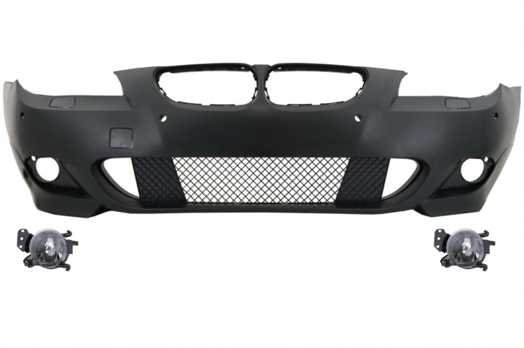 PRZEDNI ZDERZAK BMW 5 SERII E60 E61 (2003-2007) M-PAKIET PDC 24MM