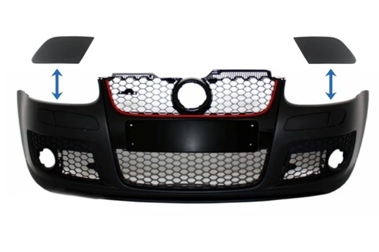 ZAŚLEPKI SPRYSKIWACZY SRA VW GOLF MK5 V 5 (2003-2007) GTI DESIGN