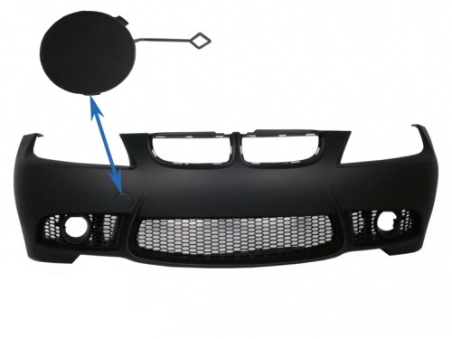 ZAŚLEPKA HAKA BMW 3 SERII E90 E91 (2004-2008) ZDERZAK M3 LOOK