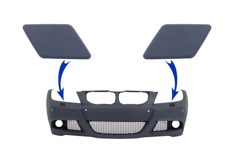 ZAŚLEPKI SPRYSKIWACZY SRA BMW 3 SERII E90 E91 LCI (2008-2011) M PAKIET