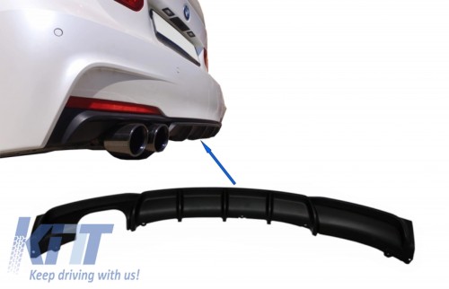 DYFUZOR ZDERZAKA TYLNEGO BMW 3 SERII F30 F31 (11-19) -00--- M PERFORMANCE