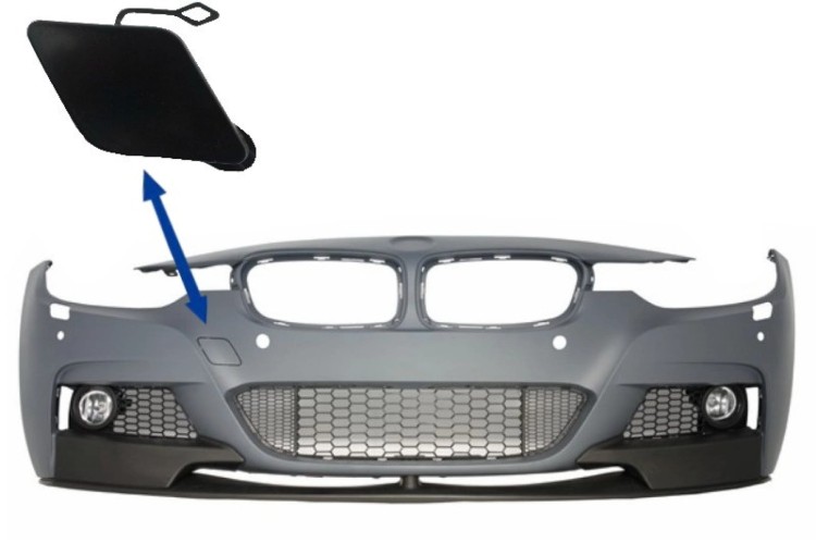 ZAŚLEPKA HAKA HOLOWNICZEGO BMW 3 SERII F30 F31 ZDERZAK M PAKIET