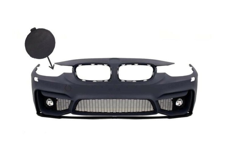 ZAŚLEPKA HAKA HOLOWNICZEGO BMW 3 SERII F30 F31 ZDERZAK M3 LOOK