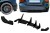 DYFUZOR SPLITTER ZDERZAKA TYLNEGO MERCEDES A KLASA W176 A45 (15-18)
