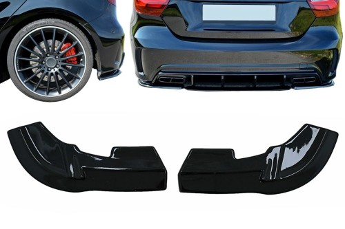DOKŁADKI BOCZNE TYLNEGO ZDERZAKA MERCEDES A KLASA W176 (2012-2018)