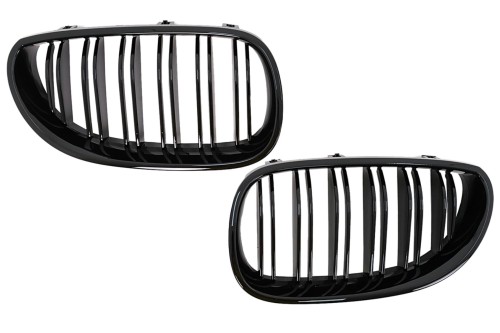 GRILL NERKI BMW 5 SERII E60 E61 (03-10) CZARNY POŁYSK M5 LOOK