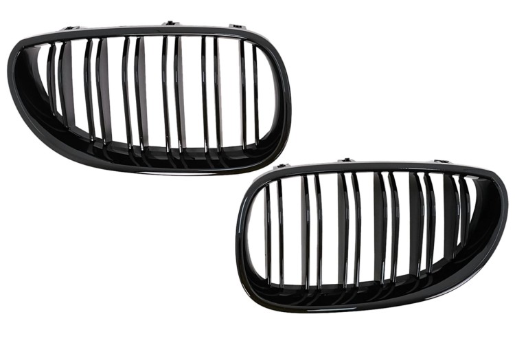 GRILL NERKI BMW 5 SERII E60 E61 (03-10) CZARNY POŁYSK M5 LOOK