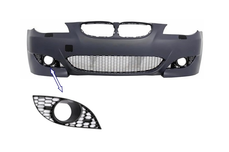 KRATKA HALOGENU PRAWA BMW 5 SERIII E60 E61 (2003-2010) ZDERZAK M5 LOOK