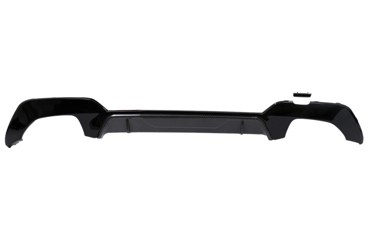 DYFUZOR ZDERZAK BMW 3 SERII G20 G21 (2018-2022) CZARNY POŁYSK + CARBON LOOK