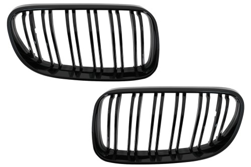 ATRAPA GRILL NERKI BMW 3 SERII E92 E93 LCI (10-15) CZARNY POŁYSK M3 LOOK