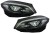 LAMPY PRZEDNIE REFLEKTORY LED MERCEDES A KLASA W176 (12-18) DO LAMP HALOGEN