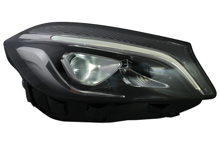 LAMPY PRZEDNIE REFLEKTORY LED MERCEDES A KLASA W176 (12-18) DO LAMP HALOGEN