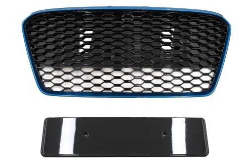 GRILL ATRAPA AUDI R8 2 (2013-2015) RS DESIGN PLASTER MIODU