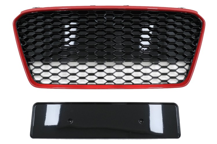 GRILL ATRAPA AUDI R8 (2013-2015) RS DESIGN PLASTER MIODU