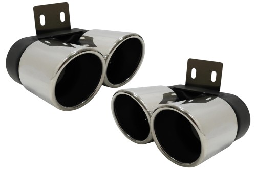 KOŃCÓWKI WYDECHU BMW 5 SERII F10 F11 (11-17) M5 LCI DESIGN CHROM