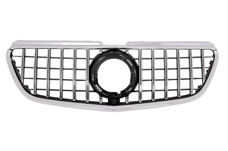 GRILL PANAMERICANA MERCEDES VITO W447 FACELIFT (20-25) CZARNY CHROM