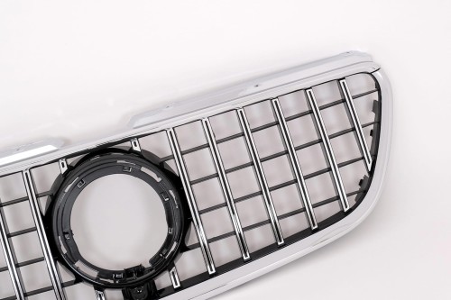 GRILL PANAMERICANA MERCEDES VITO W447 FACELIFT (20-25) CZARNY CHROM