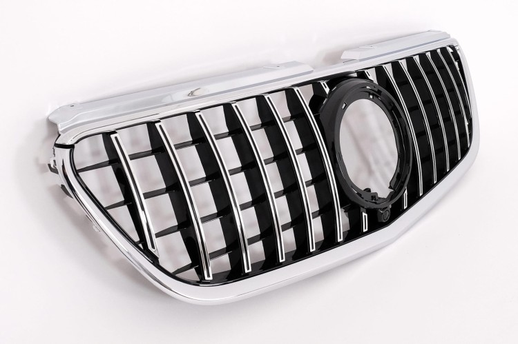 GRILL PANAMERICANA MERCEDES VITO W447 FACELIFT (20-25) CZARNY CHROM