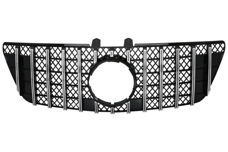 GRILL PANAMERICANA MERCEDES ML W164 FACELIFT (08-11) CZARNY CHROM