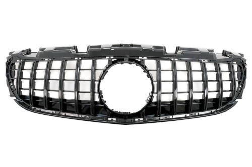 GRILL ATRAPA PANAMERICANA MERCEDES SLC R172 FACELIFT (2016-2019) CZARNY