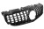 GRILL ATRAPA PANAMERICANA MERCEDES SLC R172 FACELIFT (2016-2019) CZARNY