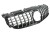 GRILL ATRAPA PANAMERICANA MERCEDES SLC R172 FACELIFT (16-19) CHROM