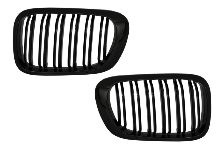 GRILL ATRAPA NERKI BMW 3 SERIII E46 COUPÉ CABRIO (1999-2002) CZARNY POŁYSK